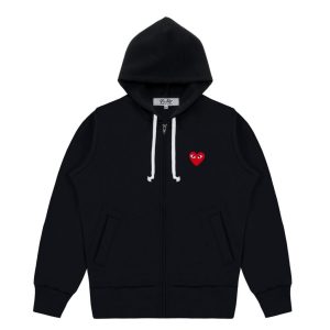 CDG Play Comme des Garcons Zipper Hoodie