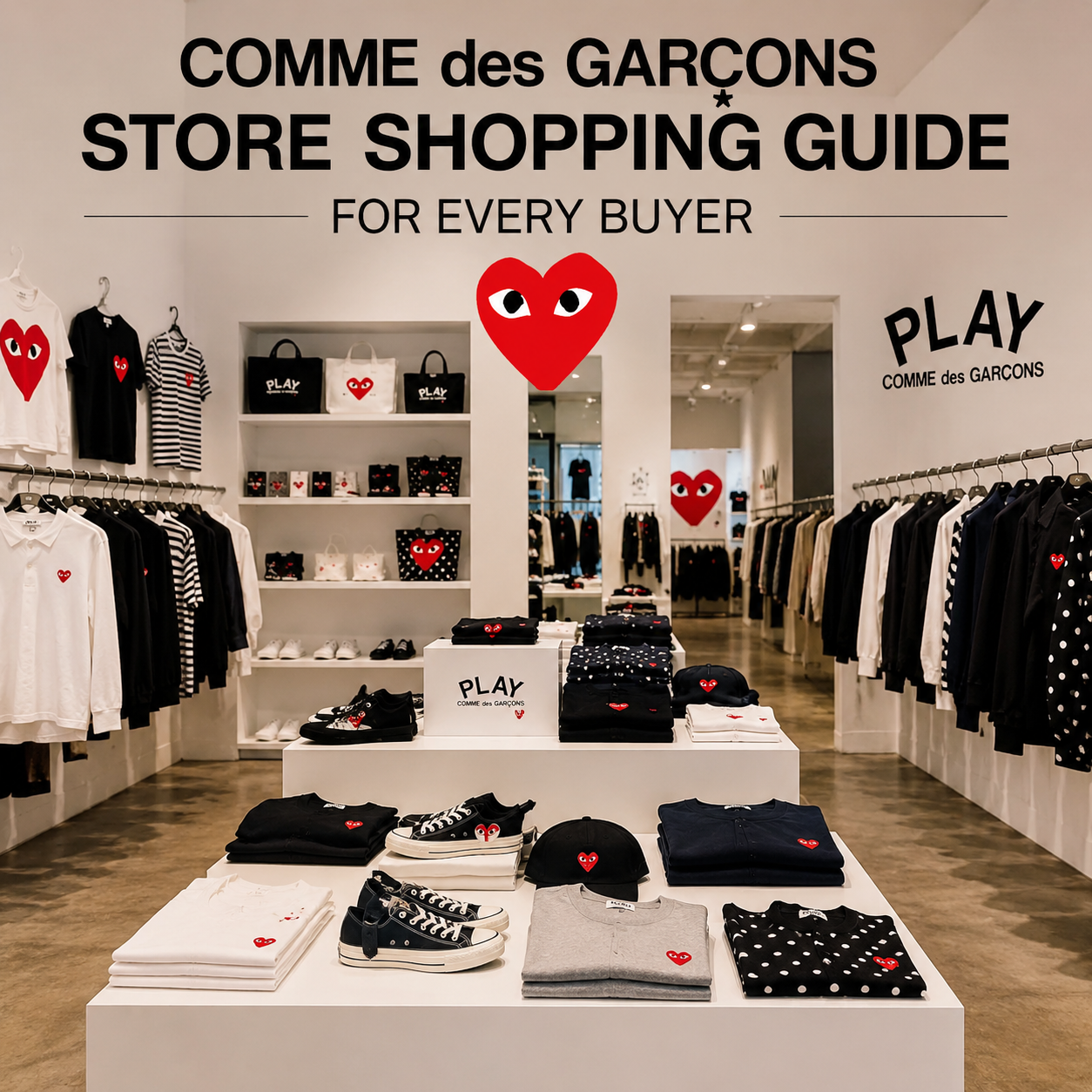 Comme des Garcons Store Shopping Guide for Every Buyer