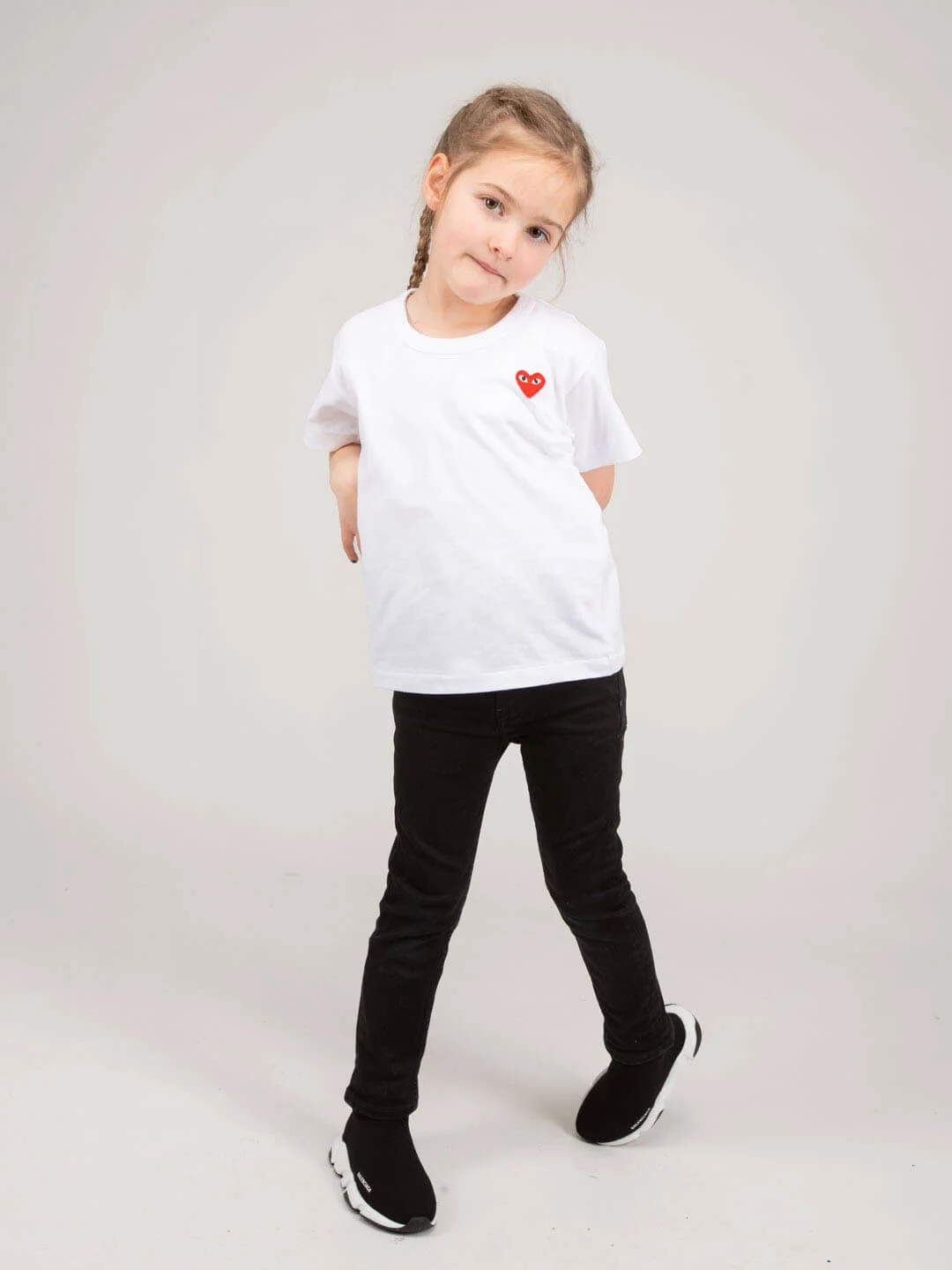 CDG Kids Knit Play T-Shirt
