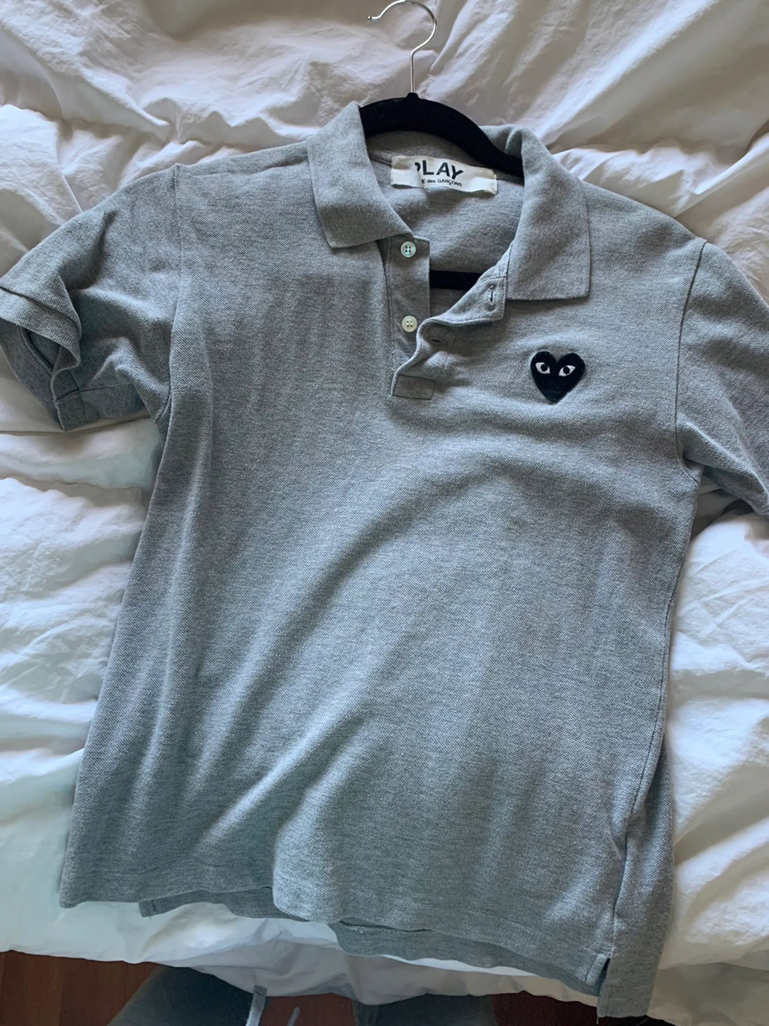 CDG Grey Polo Shirt