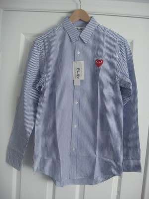 Blue Striped Button-Down
