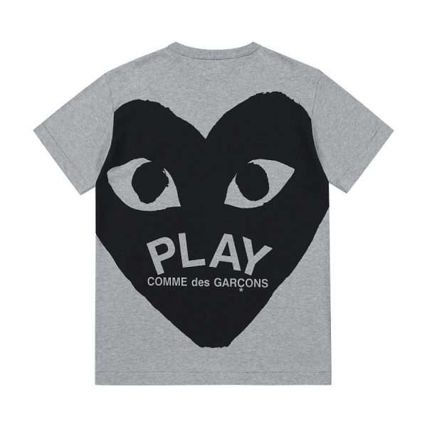 Comme des Garçons PLAY Black Heart Grey T-Shirt